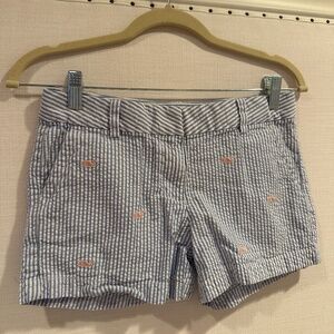 Girls vineyard vines striped shorts